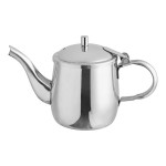 Vollrath 46310 10 oz. Mirror Finish Stainless Steel Gooseneck Beverage Server