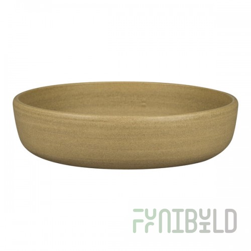 RAK Porcelain Rakstone Selva 37.2 oz. Beige Porcelain Bowl - 4/Case