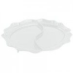 Bon Chef 5055 4 Qt. White Sandstone Finish Cast Aluminum Oval Casserole Dish Bon Chef 5055 4 Qt. White Sandstone Finish Cast Aluminum Oval Casserole Dish