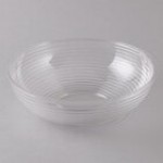 Cambro RSB10CW135 3.2 Qt. Clear Camwear® Round Ribbed Bowl