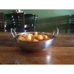 American Metalcraft BD65 32 oz. Stainless Steel Balti Dish - 6 5/8 American Metalcraft BD65 32 oz. Stainless Steel Balti Dish - 6 5/8