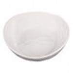 Elite Global Solutions Maya 48 oz. Cream Reactive Glaze Irregular Round Melamine Bowl - 6/Case Elite Global Solutions Maya 48 oz. Cream Reactive Glaze Irregular Round Melamine Bowl - 6/Case