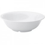Thunder Group NS5075W Nustone White Melamine Rimless Bowl 1.63 Qt. - 12/Pack