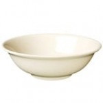 Thunder Group NS5075W Nustone White Melamine Rimless Bowl 1.63 Qt. - 12/Pack