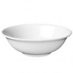 Thunder Group NS5075W Nustone White Melamine Rimless Bowl 1.63 Qt. - 12/Pack