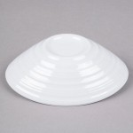 Elite Global Solutions DS63-W Swirl 12 oz. White Oblong Melamine Bowl - 6/Case Elite Global Solutions DS63-W Swirl 12 oz. White Oblong Melamine Bowl - 6/Case