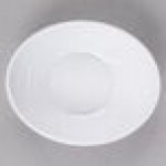 Elite Global Solutions DS63-W Swirl 12 oz. White Oblong Melamine Bowl - 6/Case Elite Global Solutions DS63-W Swirl 12 oz. White Oblong Melamine Bowl - 6/Case