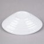 Elite Global Solutions DS63-W Swirl 12 oz. White Oblong Melamine Bowl - 6/Case Elite Global Solutions DS63-W Swirl 12 oz. White Oblong Melamine Bowl - 6/Case