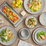 Acopa Apollo 8 oz. Matte Gray and Black Melamine Bowl - 12/Pack
