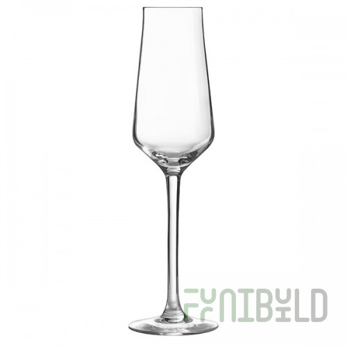 Chef & Sommelier J8907 Reveal' Up 8 oz. Soft Flute Glass by Arc Cardinal - 24/Case