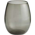 Acopa Pangea 15 oz. Gray Stemless Wine Glass - 12/Case Acopa Pangea 15 oz. Gray Stemless Wine Glass - 12/Case