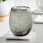 Acopa Pangea 15 oz. Gray Stemless Wine Glass - 12/Case Acopa Pangea 15 oz. Gray Stemless Wine Glass - 12/Case
