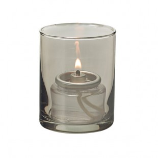 Hollowick 5176S Smoke Lustre Glass Cylinder Tealight Hollowick 5176S Smoke Lustre Glass Cylinder Tealight