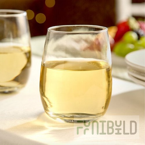 Acopa 15 oz. Bubble Glass Votive Candle Holder - 12/Case