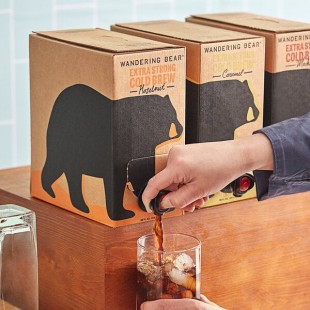 Wandering Bear Bag in Box Organic Hazelnut Cold Brew Coffee 96 fl. oz. - 3/Case Wandering Bear Bag in Box Organic Hazelnut Cold Brew Coffee 96 fl. oz. - 3/Case