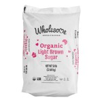 Wholesome Sweeteners Organic Light Brown Sugar 50 lb. Wholesome Sweeteners Organic Light Brown Sugar 50 lb.