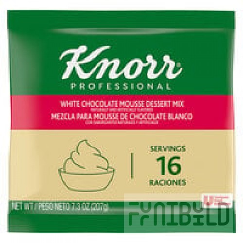 White Toque Gluten-Free Vegan Lemon Mousse 1.1 lb. - 6/Case