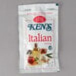 Ken's Foods 1.5 oz. Lite Italian Dressing Packet - 60/Case Ken's Foods 1.5 oz. Lite Italian Dressing Packet - 60/Case
