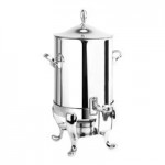 Eastern Tabletop 3117RZ Park Avenue 4 Qt. Rectangular Bronze Coated Stainless Steel Roll Top Chafer