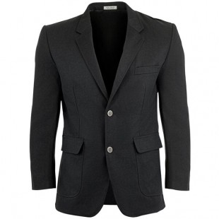 National Patrol by Henry Segal Men's Customizable Black Single Breasted Blazer - 50
