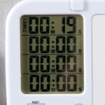 Taylor 5849 Digital 4 Channel 25 Hour Kitchen Timer with White Board and Dry Erase Pen Taylor 5849 Digital 4 Channel 25 Hour Kitchen Timer with White Board and Dry Erase Pen