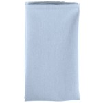 Intedge Light Blue 65/35 Polycotton Blend Cloth Napkins, 20