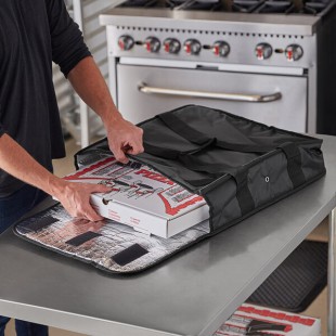 American Metalcraft BLDX2005 Deluxe Black Polyester Pizza Delivery Bag, 20 American Metalcraft BLDX2005 Deluxe Black Polyester Pizza Delivery Bag, 20