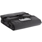 American Metalcraft BLDX2005 Deluxe Black Polyester Pizza Delivery Bag, 20