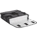 American Metalcraft BLDX2005 Deluxe Black Polyester Pizza Delivery Bag, 20