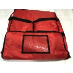 CaterGator Dash Insulated Pizza Delivery Bag Black Soft-Sided Heavy-Duty Nylon 22 1/2