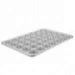 Chicago Metallic 45575 35 Cup 3.8 oz. Glazed Aluminized Steel Muffin / Cupcake Pan - 17 7/8