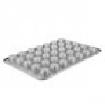 Chicago Metallic 45575 35 Cup 3.8 oz. Glazed Aluminized Steel Muffin / Cupcake Pan - 17 7/8