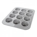 Chicago Metallic 45575 35 Cup 3.8 oz. Glazed Aluminized Steel Muffin / Cupcake Pan - 17 7/8