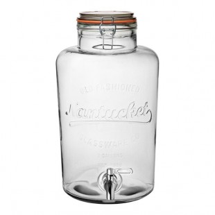 Utopia from Steelite International 2.25 Gallon Glass Nantucket Punch Barrel UR90030