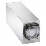 Vollrath 58822-A-A Stainless Steel 2-Slot Vertical 8 - 44 oz. Countertop Cup Dispenser Cabinet Vollrath 58822-A-A Stainless Steel 2-Slot Vertical 8 - 44 oz. Countertop Cup Dispenser Cabinet
