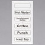 Cambro 1000LCD158 Camtainer® 11.75 Gallon Hot Red Insulated Beverage Dispenser Cambro 1000LCD158 Camtainer® 11.75 Gallon Hot Red Insulated Beverage Dispenser
