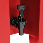Cambro 1000LCD158 Camtainer® 11.75 Gallon Hot Red Insulated Beverage Dispenser Cambro 1000LCD158 Camtainer® 11.75 Gallon Hot Red Insulated Beverage Dispenser