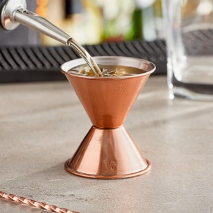 Acopa 1 oz. & 1.5 oz. Copper Classic Jigger Acopa 1 oz. & 1.5 oz. Copper Classic Jigger