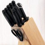 Victorinox 5.1193.8-X2 8 Piece Fibrox Handle Knife Block