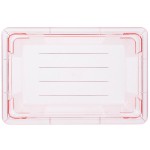 Carlisle 10612C05 StorPlus Red Food Storage Box - 18