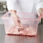 Carlisle 10612C05 StorPlus Red Food Storage Box - 18