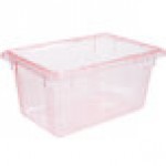 Carlisle 10612C05 StorPlus Red Food Storage Box - 18