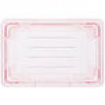 Carlisle 10612C05 StorPlus Red Food Storage Box - 18