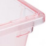 Carlisle 10612C05 StorPlus Red Food Storage Box - 18