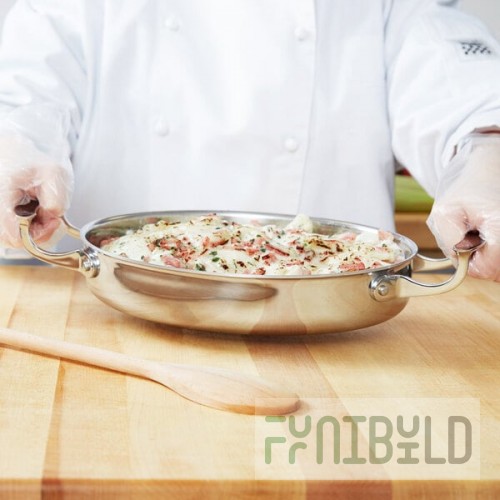 Vollrath 49420 Miramar® Display Cookware 1.8 Qt. Oval Au Gratin Pan