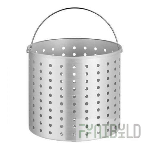Choice 100 Qt. Aluminum Stock Pot Steamer Basket