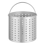Choice 100 Qt. Aluminum Stock Pot Steamer Basket Choice 100 Qt. Aluminum Stock Pot Steamer Basket