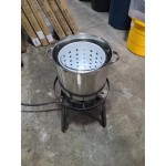 Choice 100 Qt. Aluminum Stock Pot Steamer Basket Choice 100 Qt. Aluminum Stock Pot Steamer Basket
