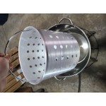 Choice 100 Qt. Aluminum Stock Pot Steamer Basket Choice 100 Qt. Aluminum Stock Pot Steamer Basket