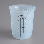 OXO 11161200 Good Grips 1/2 Cup Mini Squeeze & Pour Translucent Silicone Measuring Cup